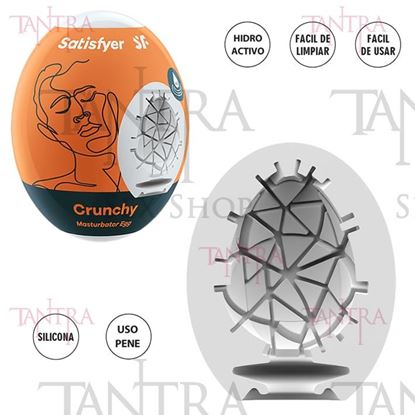 Masturbador Egg Single crunchy